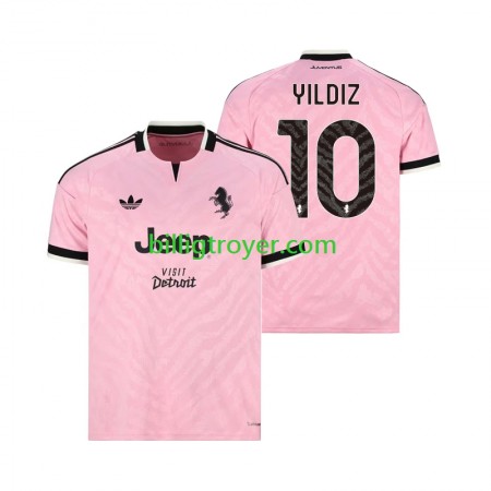 Billige Fotballdrakter Juventus Kenan Yildiz 10 Bortedraktsett 2026/27 Kortermet
